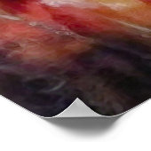 庭の朝 ポスター (角)