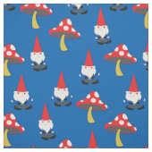 庭の格言とキノコのかわいい漫画 ファブリック (見本)