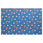 庭の格言とキノコのかわいい漫画 ファブリック (ファットクウォーター)