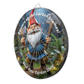 庭の格言に注意おもしろい ダーツボード (正面右)