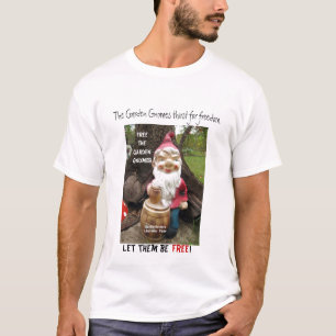 庭の格言を解放して下さい Tシャツ