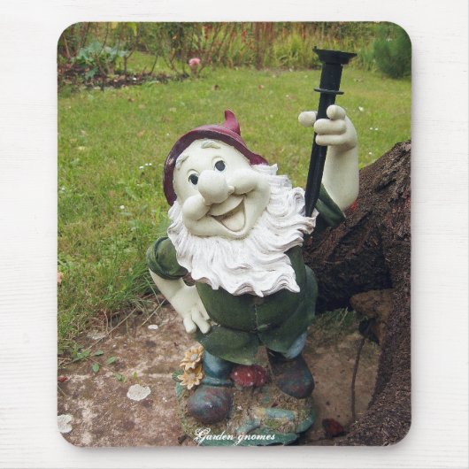 庭の格言 マウスパッド (正面)