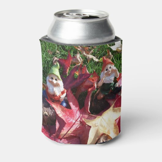 庭の格言You Are番号格言追加の名前秋 缶クーラー (缶裏面)