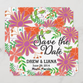 庭の植物の花 (正面/裏面)