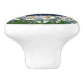 庭の池の小さなカエル セラミックノブ (側面)