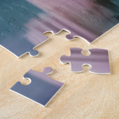 庭の池の白鳥 ジグソーパズル (側面)