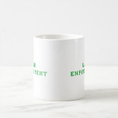 庭の法律執行 クラシックマグカップ | 面白い庭の手入れ カップ (中央)