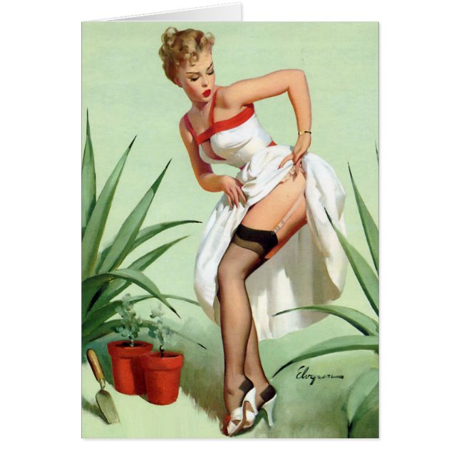 庭の災難Pin (正面)