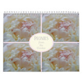 庭の牡丹 カレンダー (カバー)