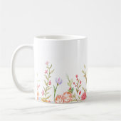 庭の猫カスタマイズ コーヒーマグカップ (左)