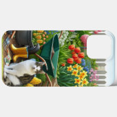 庭の猫 / 猫好きさんへ Case-Mate iPhoneケース (裏面 (横))
