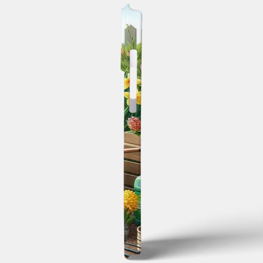 庭の猫/猫好き Case-Mate iPhoneケース (裏面 / 左)