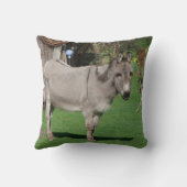 庭の甘いロバ クッション (裏面)