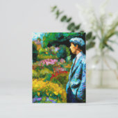 庭の男 ポストカード (スタンド正面)