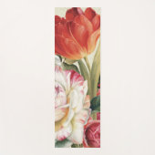 庭の眺めは花を投げました ヨガマット (正面)