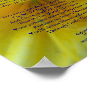 庭の私のハートDaylilyポスター ポスター (角)