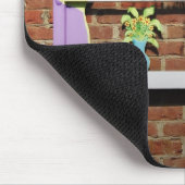 庭の窓 マウスパッド (コーナー)