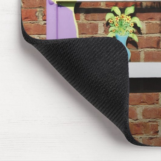 庭の窓 マウスパッド (コーナー)