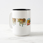 "庭の精神状態" 15のozのマグ ツートーンマグカップ (正面左)