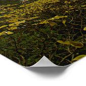 庭の紅葉日本のポスター ポスター (角)