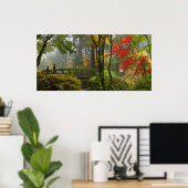 庭の紅葉日本のポスター ポスター (ホームオフィス)