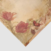 庭の素朴なカップルを愛するロマンチックな思い出 薄葉紙 (詳細)