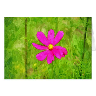 庭の紫色の花