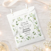 庭の緑の離れの記念種子のパケット フェイバーバッグ (クリップ留めされた状態)