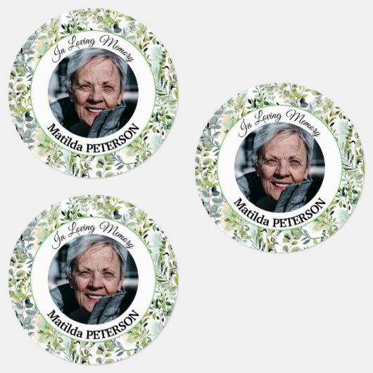 庭の緑離れの葬儀用接着剤/防水 ラベル (グループ)