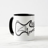 庭の美しいマグ マグカップ (正面左)