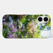 庭の美しい春の風景 Case-Mate iPhoneケース (裏面 (横))