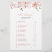 庭の花と彼は彼女はピンクのシャワーのゲームを言った (正面)