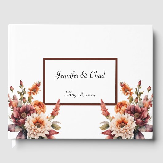 庭の花のゲストブック ゲストブック (正面)