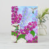 庭の花のハチドリは日付を救います セーブザデート (スタンド正面)