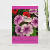 庭の花 カード (正面)