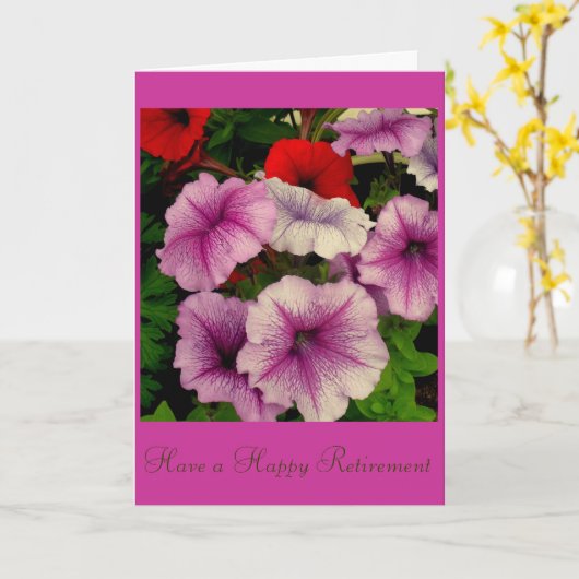 庭の花 カード (黄色い花)