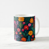 庭の花 コーヒーマグカップ (正面右)