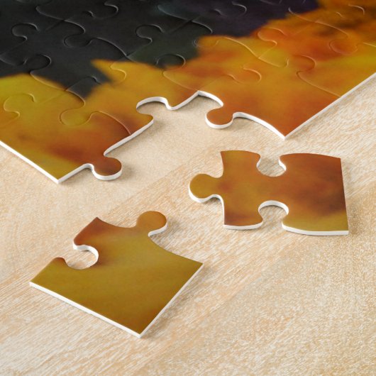 庭の花 ジグソーパズル (側面)