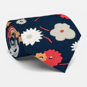 庭の花 ネクタイ (ロール)