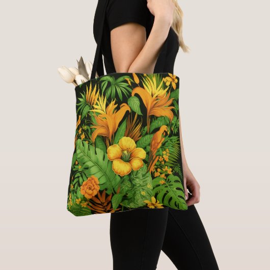 庭の花 フラワー 植物 緑 自然 トートバッグ (クローズアップ)