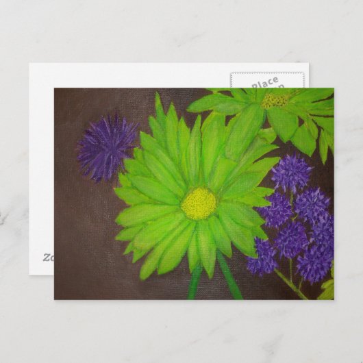 庭の花 ポストカード (正面/裏面)