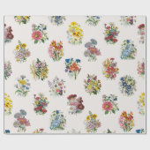 庭の花 ラッピングペーパー (フラット)