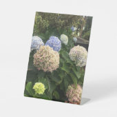 庭の花 台座サイン (正面)