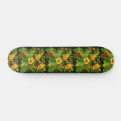 庭の花+植物+緑+自然 スケートボード (横)