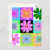 庭の花 – 9 – はがき (正面/裏面)