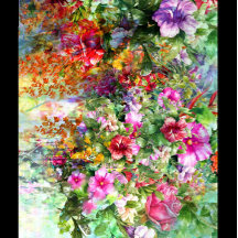 庭の花 