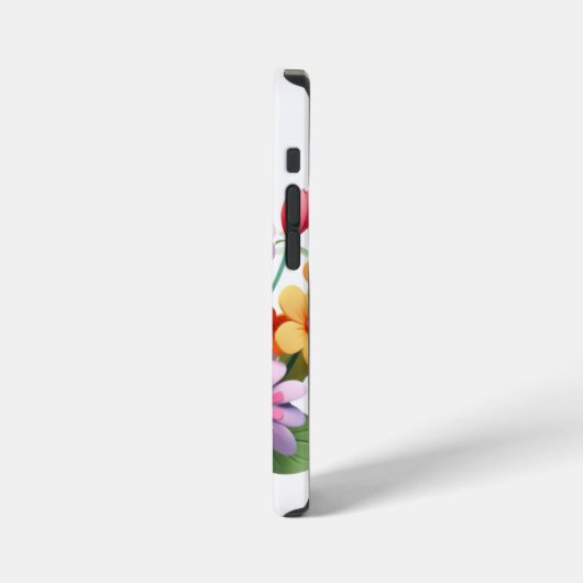 庭の花 iPhoneケース (左側面)