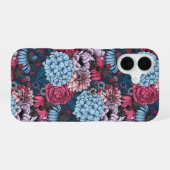 庭の花 iPhone 16ケース (裏面横)
