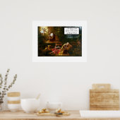 庭の苦悩 ポスター (キッチン)