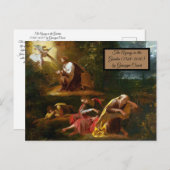 庭の苦悩 ポストカード (正面/裏面)